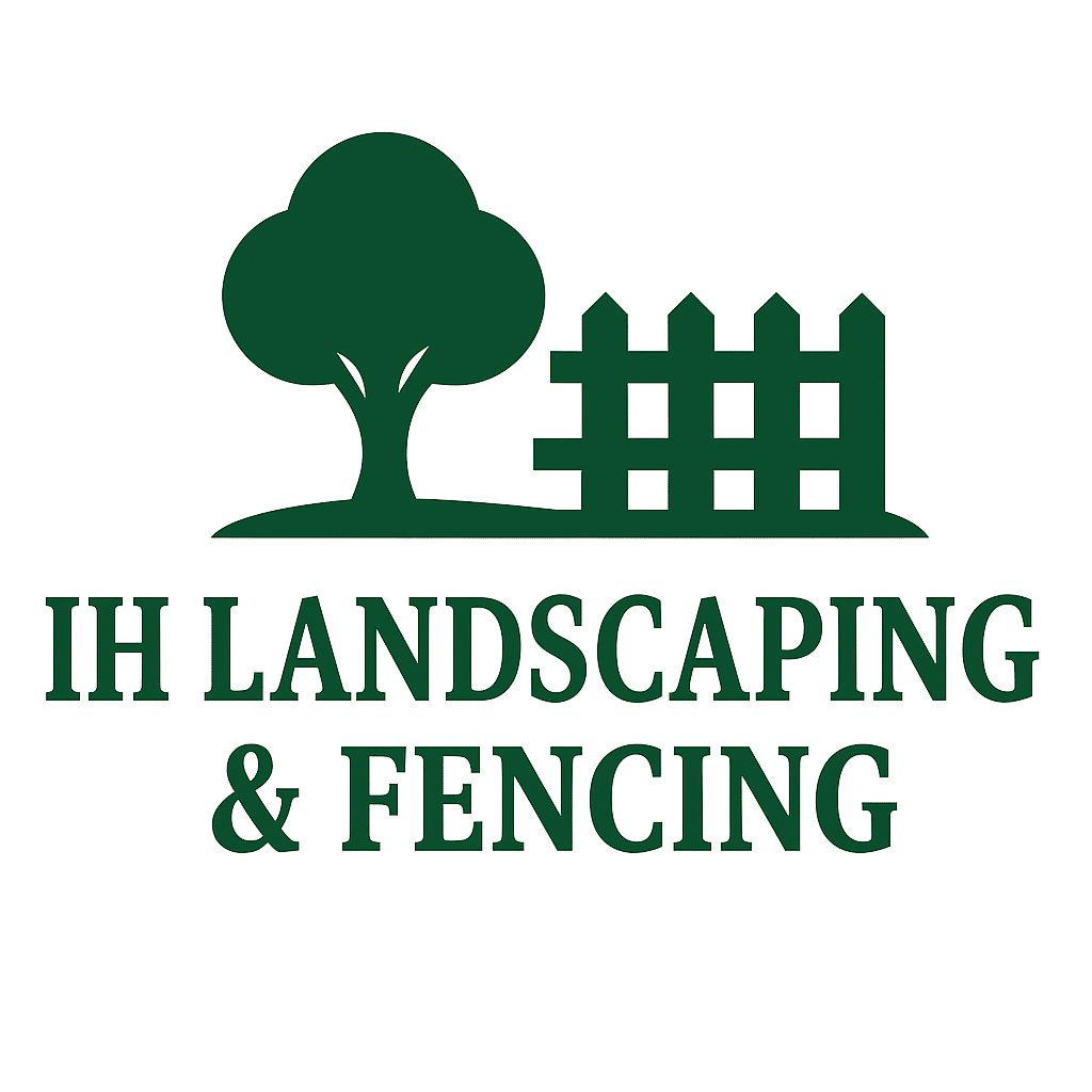 ih landscaping & fencing logo upscaled